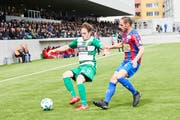 Auch Topskorer Nico Siegrist (links) traf diesmal nicht. (Bild: Jakob Ineichen (Kriens, 28. April 2019))