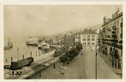 Der Rorschacher Hafen vor dem 1. Weltkrieg. (Bild: Archiv Anton Heer)