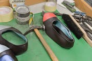 Impressionen aus der Schuhmanufaktur.