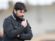 Trainer Ciriaco Sforza ist mit dem FC Wil noch nicht über dem Berg (Bild: KEYSTONE/LAURENT GILLIERON)