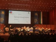 Die Bürgermusik Luzern erreichte in Montreux den 4. Platz. (Bild: zvg, 28.04.2019)