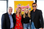 Von links: Max Sieber, Cristina Maria Sieber, Ronja Borer und Bo Katzman. Bild: PD