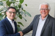 Wechsel an der Spitexspitze: Roger Longhi ist Nachfolger von Andreas Karolin. (Bild: Markus Bösch)