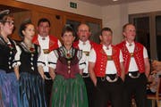 Das Saienchörli erfreut die Zuhörer und Zuhörerinnen. (Bild: Esther Ferrari)