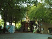 In die Jahre gekommen: Das Bleichergärtli in der Luzerner Neustadt soll aufgewertet werden. (Bild: PD/Stadt Luzern)