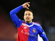 Samuele Campo bejubelt seinen dritten Saisontreffer (Bild: KEYSTONE/WALTER BIERI)