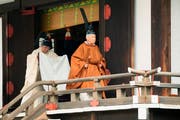 Der abtretende Japanische Kaiser Akihito während der Zeremonie zur Ankündigung seiner Abdankung im Kaiserpalast. (Bild: PD/Getty, Tokyo, 30. April 2019)