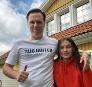 Nicklas Hedstål mit seiner Tochter Esmeralda. (Bild: PD)
