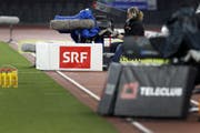Die SRG schaut im Kampf um die Rechte einer Liveübertragung des Champions-League-Finals gegen Teleclub in die Röhre. (Bild: Alessandro Della Bella / Keystone)