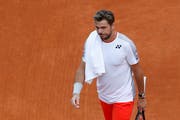 Stan Wawrinka an einem Turnier in Frankreich. (Bild: EPA/ 16. April 2019)