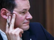 Im Gegenwind: Zwei Initiativen zielen auf eine Absetzung des Genfer Staatsrats Pierre Maudet. (Bild: Keystone/SALVATORE DI NOLFI)