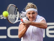 Timea Bacsinszky - im Bild während des Turniers in Lugano - steht in Rabat in der 2. Runde (Bild: KEYSTONE/TI-PRESS/ALESSANDRO CRINARI)