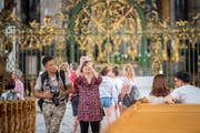 Die Stadt legt bei den Logiernächten erneut zu. Jedoch kommen weniger Gäste aus China, dafür mehr aus Nordamerika. Bild: Urs Bucher