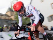 Der Ostschweizer Tom Bohli verpasste den Sieg im Prolog der Tour de Romandie erneut nur knapp und wurde Dritter (Bild: KEYSTONE/LAURENT GILLIERON)