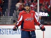 Mit Washingtons Captain Alexander Owetschkin kann Russland an der WM auf einen weiteren namhaften Stürmer zählen (Bild: KEYSTONE/FR67404 AP/NICK WASS)