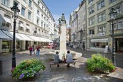 Der Tatort: Die Spisergasse in der St.Galler Altstadt. (Bild: Urs Bucher)