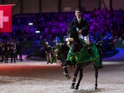 Steve Guerdat und Alamo sind in Göteborg am Start (Bild: KEYSTONE/ADRIEN PERRITAZ)