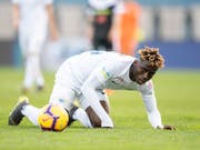 Stephen Odey verletzte sich am letzten Wochenende (Bild: KEYSTONE/ENNIO LEANZA)