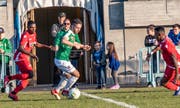 Vergangenen Samstag traf der SC Brühl auf die U21 des FC Sion. (Bild: PD - 30. März 2019)