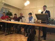 Patrick Brändle (rechts) führte kompetent durch die Versammlung. (Bild: Urs Nobel)