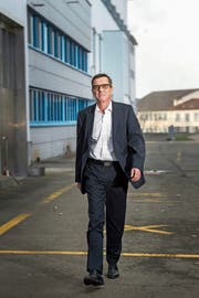 Unter Druck: Hochdorf-Verwaltungsratspräsident Daniel Suter. (Bild: Eveline Beerkircher; Hochdorf, 13. März 2019)