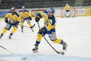 Alec Jäppinen ist einer der vielen Abgänger beim EHC Uzwil, er spielt in der nächsten Saison für den SC Herisau. (Bild: Ralph Ribi)