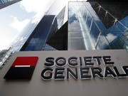 Die französische Grossbank Société Générale beschäftigt weltweit rund 148'000 Personen, darunter 650 in der Schweiz. (Bild: KEYSTONE/AP/MICHEL EULER)