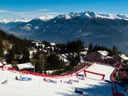 Kommt es 2025 zu WM-Rennen vor dem Wallliser Bergpanorama? (Bild: KEYSTONE/JEAN-CHRISTOPHE BOTT)