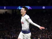 Heung-Min Son trifft für Tottenham im neuen Stadion auch in der Champions League (Bild: KEYSTONE/AP PA/ADAM DAVY)