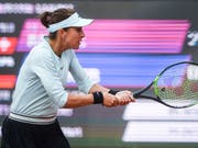 Böse Überraschung in Lugano: Belinda Bencic scheiterte gleich zum Auftakt an der Qualifikantin Antonia Lottner (Bild: KEYSTONE/TI-PRESS/ALESSANDRO CRINARI)