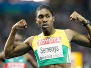 Zu männlich: Caster Semenya muss in Zukunft ihren Testosteronspiegel reduzieren, wenn sie weiterhin bei den Frauen über 800 und 1500 m laufen will (Bild: KEYSTONE/AP/ANJA NIEDRINGHAUS)