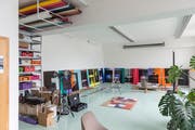Das Atelier in Schlieren.