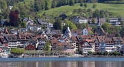 Das am meisten verdichtete Gebiet der Stadt Zug ist die Altstadt. (Bild: Stefan Kaiser, 1. Mai 2019)