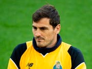 Bange Momente in der grossen Karriere von Iker Casillas (Bild: KEYSTONE/EPA/PETER POWELL)