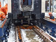 Erfolgreiche Tests in Zweisimmen: Die Pläne für eine umsteigefreie Verbindung Montreux-Interlaken haben eine wichtige Hürde genommen. (Bild: MOB / zvg)