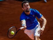 Marin Cilic konnte nicht zu seinem Viertelfinal gegen Novak Djokovic antreten (Bild: KEYSTONE/EPA EFE/JUANJO MARTIN)