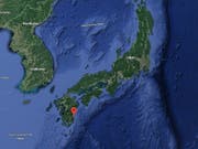 Das Beben ereignete sich im Südwesten Japans in der Region Miyazaki. (Bild: Google Maps)