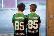 Allzu schnell werden die Kinder das Barnetta-Trikot nicht beiseitelegen. (Bild: Michel Canonica, Häggenschwil, 25. Februar 2018)