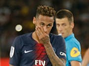 Neymar ist in Frankreich für drei Spiele gesperrt (Bild: KEYSTONE/AP/MICHEL EULER)