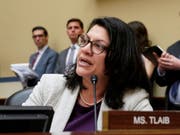 Fordert seit Monaten ein Amtsenthebungsverfahren gegen US-Präsident Donald Trump: die demokratische Abgeordnete Rashida Tlaib. (Bild: KEYSTONE/AP/J. SCOTT APPLEWHITE)