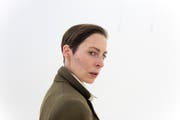 Die Ausserrhoder Schauspielerin Jeanne Devos spielt die Malerin Stephanie Hollenstein. (Bild: Heinz Holzmann)