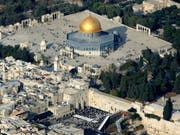 Die Al-Aksa-Moschee in Ost-Jerusalem. (Bild: KEYSTONE/AP/KEVIN FRAYER)
