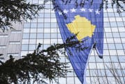 Das Regierungsgebäude in der kosovarischen Hauptstadt Pristina. (Bild: Petrit Prenaj/EPA)