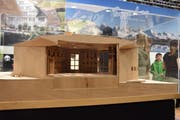Das Klanghausmodell am Stand von Toggenburg Tourismus. (Bild: Ruben Schönenberger)