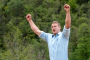 Er dominiert das Urner Kantonale nach Belieben: Pirmin Reichmuth. (Bild: Urs Flüeler/Keystone (Bürglen, 12. Mai 2019))