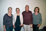 Dorothea Wenk sowie die neu gewählten Rahel Kaiser, Robert Jörin (Präsident) und Barbara Zanettin (von links) bilden den Vorstand des Vereins Lebenswertes oberstes Toggenburg (LoT). (Bild: Adi Lippuner)