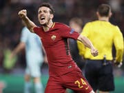 Alessandro Florenzi brachte die AS Roma auf Kurs (Bild: KEYSTONE/EPA ANSA/RICCARDO ANTIMIANI)