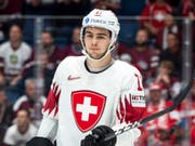 Nico Hischier: «Das Schönste ist, am Ende zusammenzustehen und die Hymne zu singen» (Bild: KEYSTONE/MELANIE DUCHENE)
