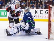 Auf Rudolfs Balcers, Stürmer der Ottawa Senators, ruht ein Teil der lettischen Hoffnungen (Bild: KEYSTONE/AP The Canadian Press/DARRYL DYCK)