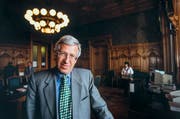 René Rhinow auf einer Aufnahme von 1998. (Karl-Heinz Hug/Keystone)